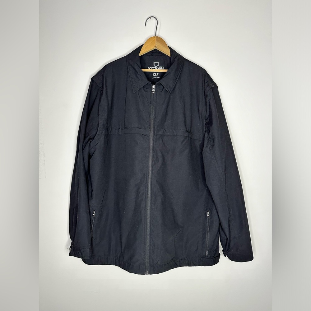 SCOTTeVEST Sterling Anti-Theft 24 Pocket Removable Sleeve Travel Jacket XLT - Picture 5 of 12
